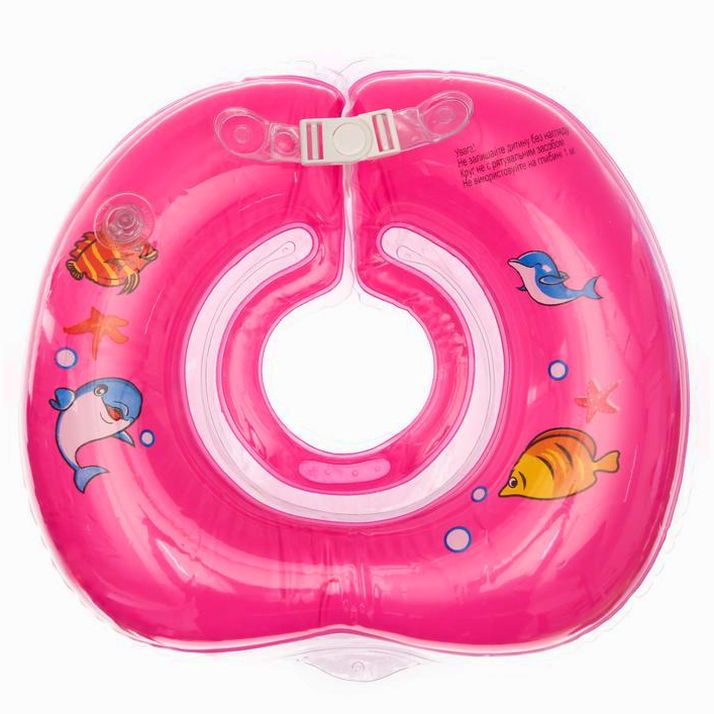 № 4012661 Круг детский на шею, для купания, «Подводный мир», цвет МИКС