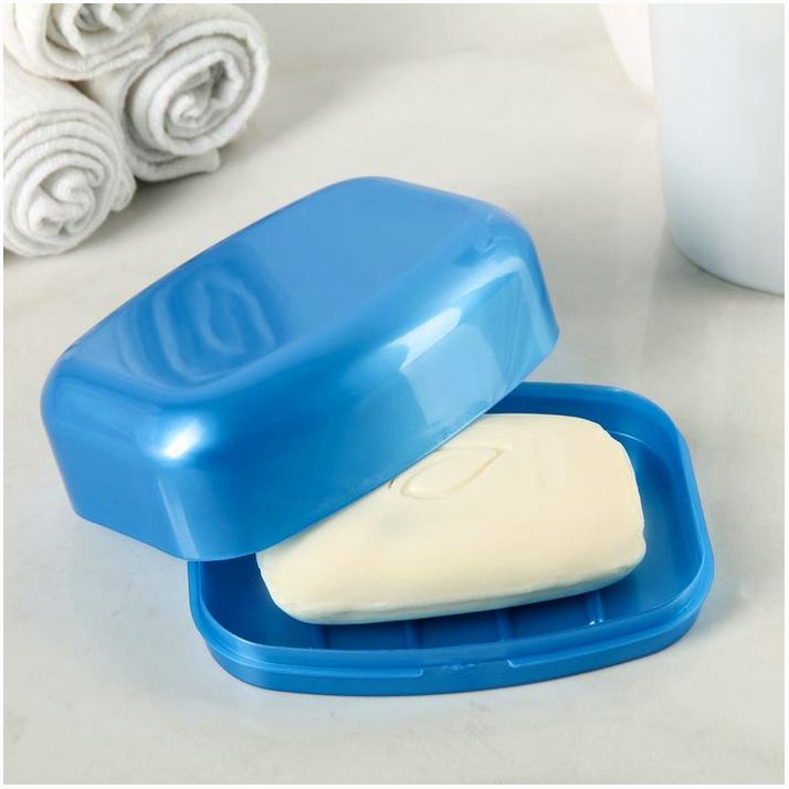 № 4330134 Мыльница дорожная, цвет МИКС