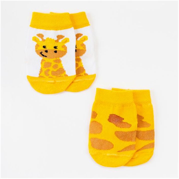 № 6904998 Набор носков Крошка Я «Жираф», 2 пары, 8-10 см