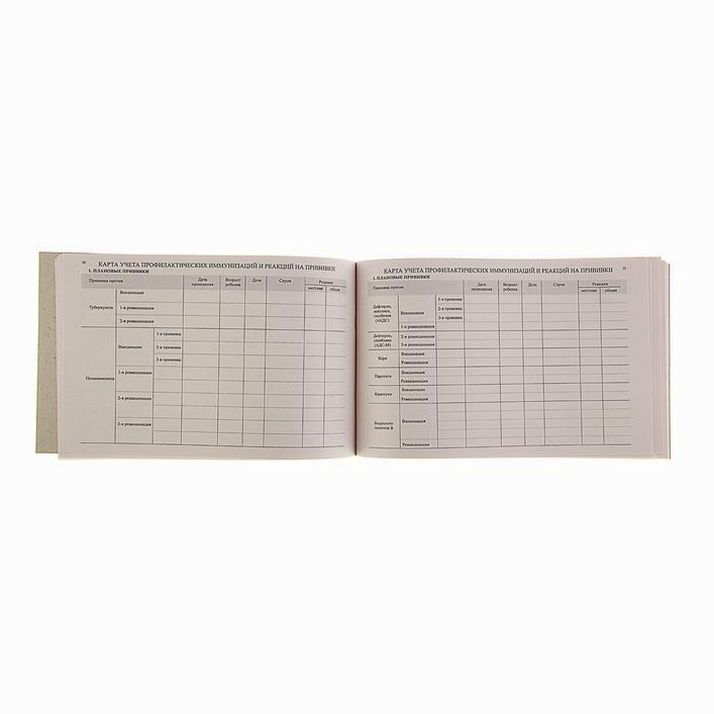 Картинка Медицинская карта «История развития» А5, 80 листов, обложка ламинир. картон, блок-газет бумага (№1625105) от магазина Мир детей Товары для Новорожденных