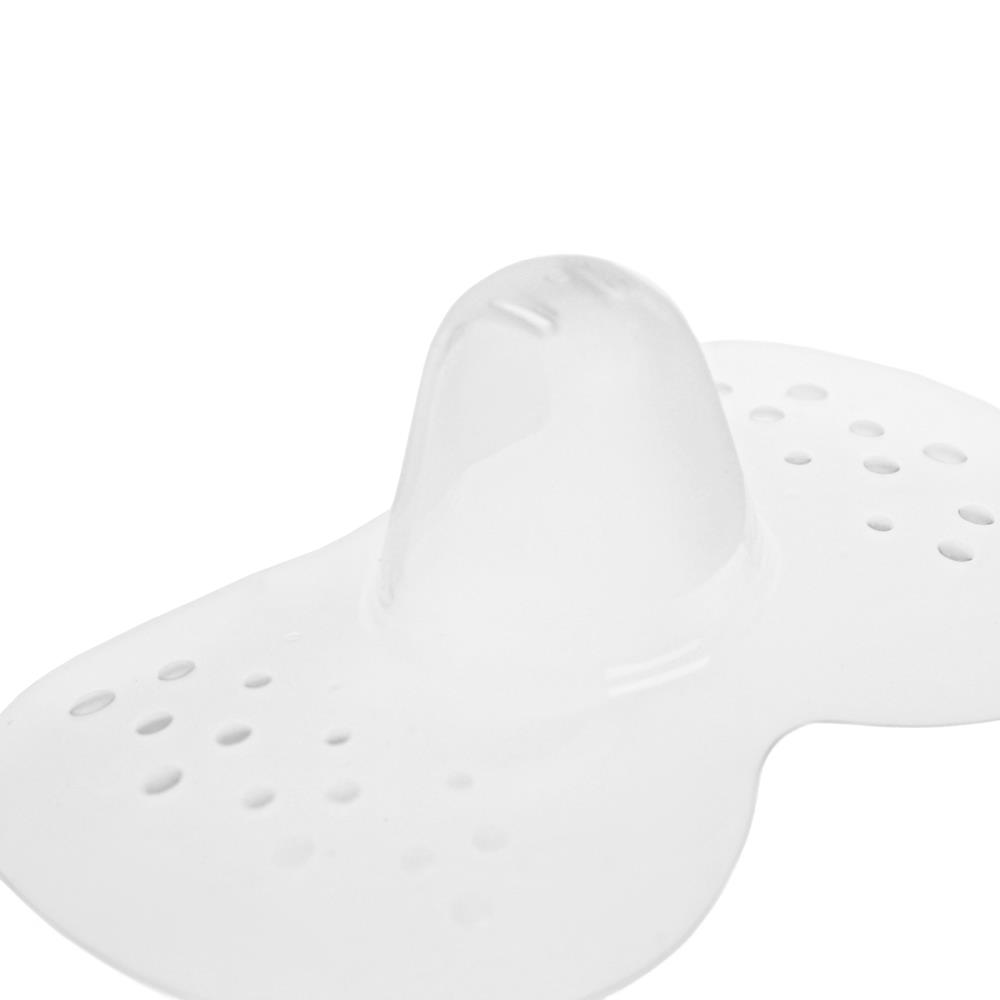 № 10124946 Накладки на грудь для кормления малышей силиконовые многоразовые, набор 2 шт, размер S