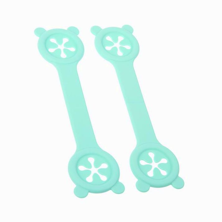 № 3791258 Набор держателей для одеяла, 2 шт., цвет зелёный