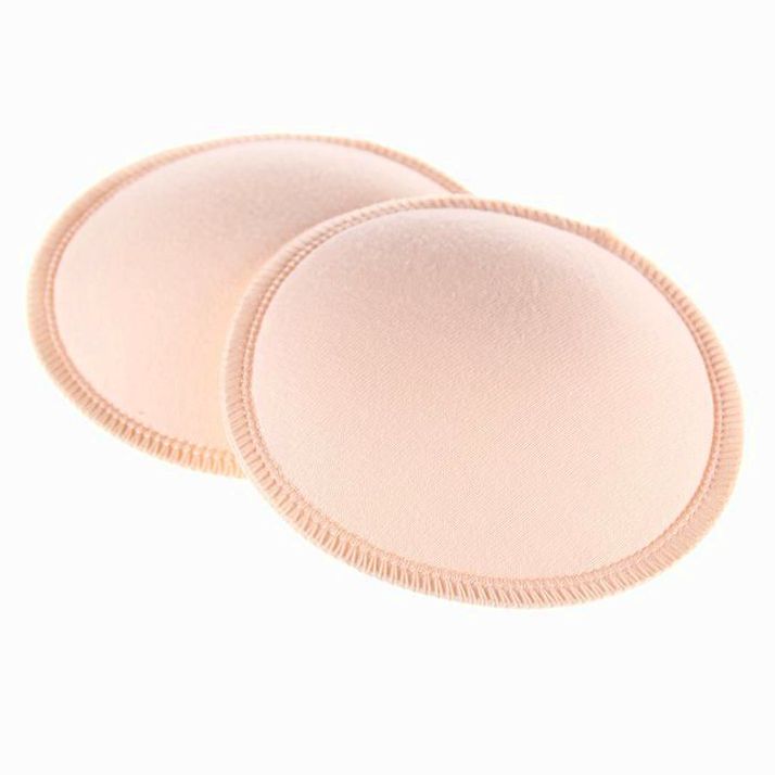 № 7569750 Набор многоразовых вкладышей для бюстгальтера, 2 шт., цвет бежевый