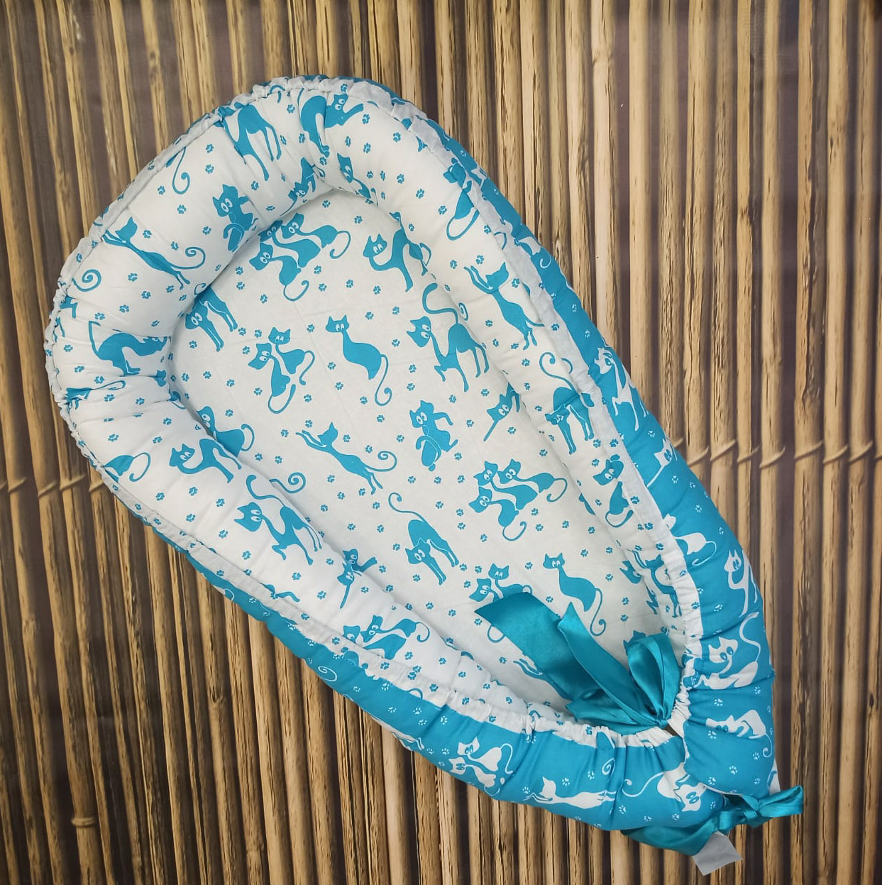 Гнездышко - кокон (бязь + синтепух) стандарт артикул анонс 6527_м9