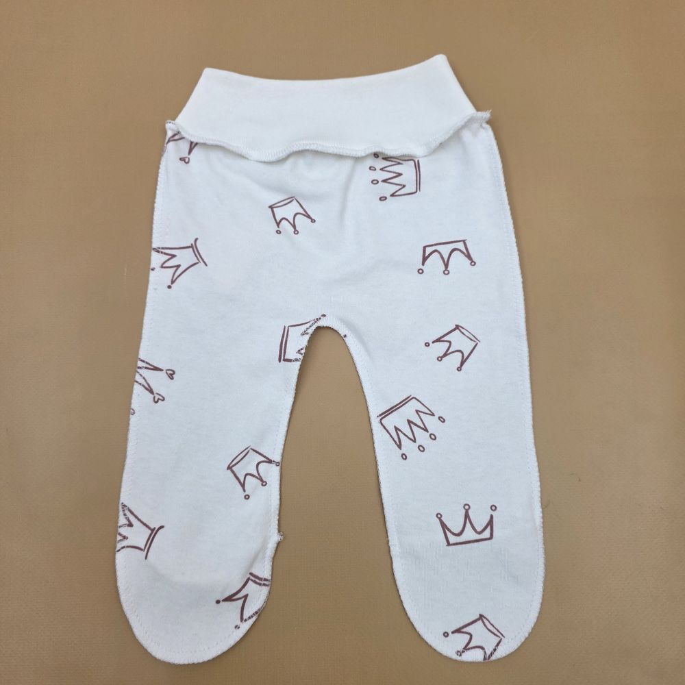 Ползунки на широкой резинке №01 (интерлок, швы наружу) (для маловесных) артикул анонс 16100-50МД