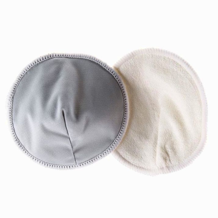 Набор многоразовых вкладышей для бюстгальтера, 2 шт., цвет серый артикул анонс 7569754