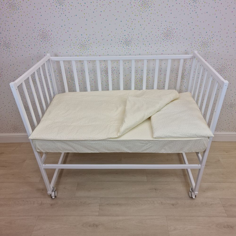 Картинка КПБ 5 пр. (пододеяльник + одеяло + подушка + простыня + наволочка (отделка, бязь+синтепон) (№1119-2-1) цвета в ассортименте от магазина Мир детей Товары для Новорожденных