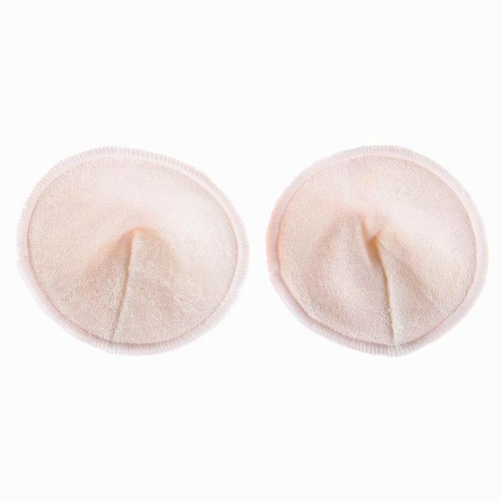 Картинка Набор многоразовых вкладышей для бюстгальтера, 2 шт., цвет розовый (№7569753) от магазина Мир детей Товары для Новорожденных