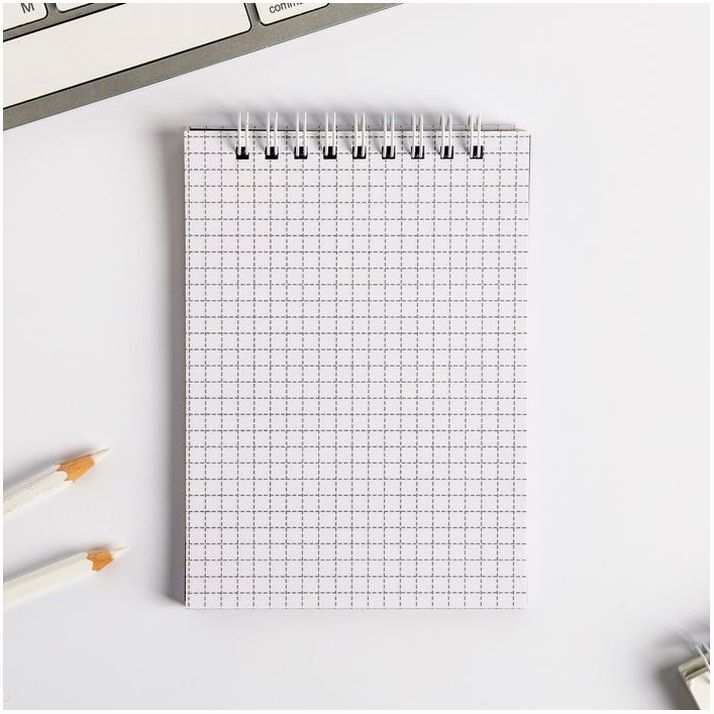 Картинка Блокнот на гребне Say privet, формат А6, 40 листов (№4446671) от магазина Мир детей Товары для Новорожденных