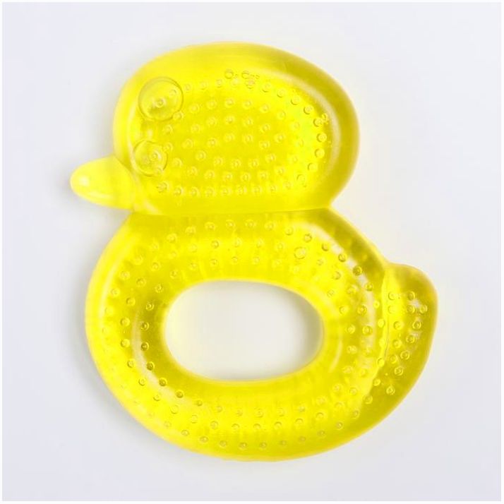 Картинка Прорезыватель охлаждающий «Уточка», цвет МИКС, Крошка Я (№553300) от магазина Мир детей Товары для Новорожденных