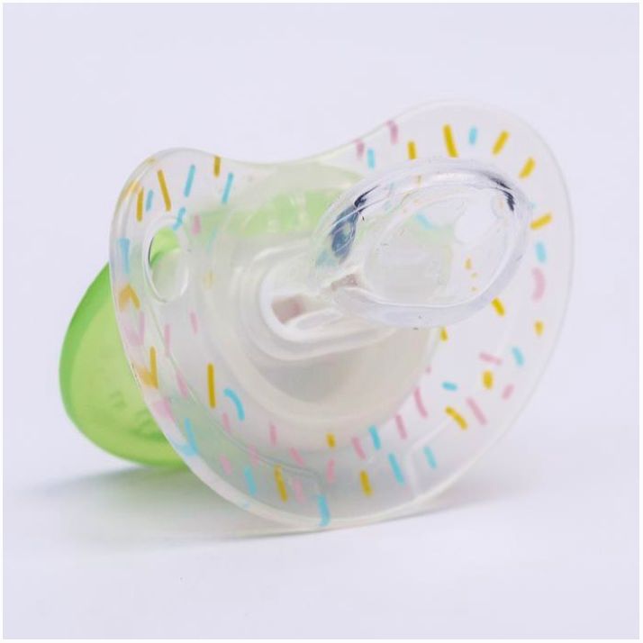 Картинка Соска-пустышка ортодонтическая, силикон, от 3 мес., «Кошечка», цвет зеленый (№4770916) от магазина Мир детей Товары для Новорожденных