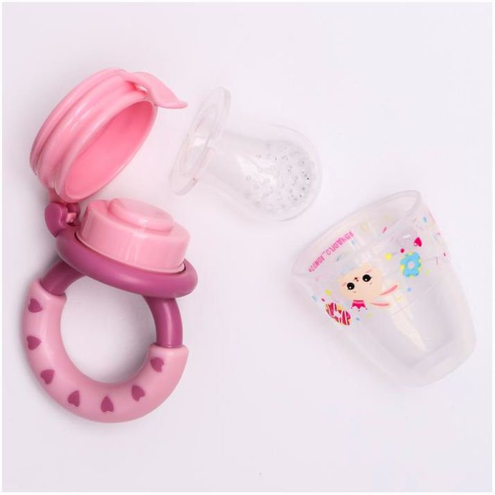 Картинка Ниблер для прикорма с силиконовой сеточкой «Зайка Полли» (№5057908) от магазина Мир детей Товары для Новорожденных