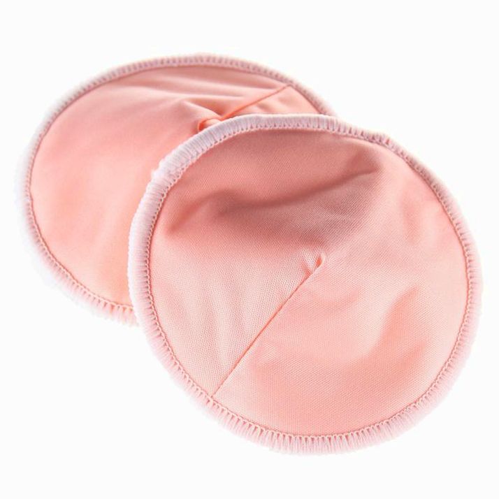 № 7569753 Набор многоразовых вкладышей для бюстгальтера, 2 шт., цвет розовый