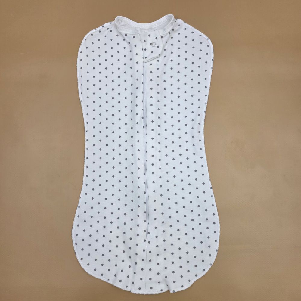 Пеленка - конверт/кокон №1 на замке для пеленания (интерлок, швы наружу) артикул анонс 1101-62МД