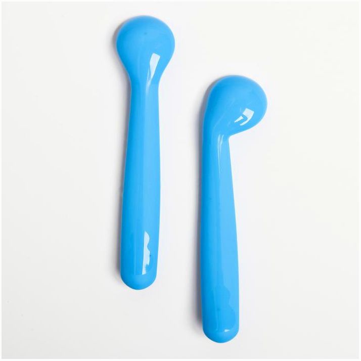 Картинка Набор детский ложечек для кормления,  2 шт., цвет голубой (№4482632) от магазина Мир детей Товары для Новорожденных