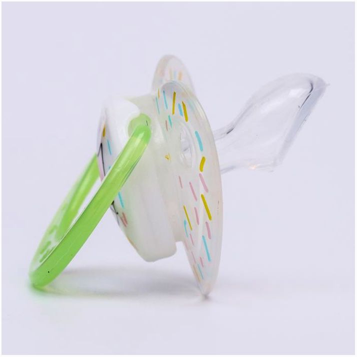 Картинка Соска-пустышка ортодонтическая, силикон, от 3 мес., «Кошечка», цвет зеленый (№4770916) от магазина Мир детей Товары для Новорожденных