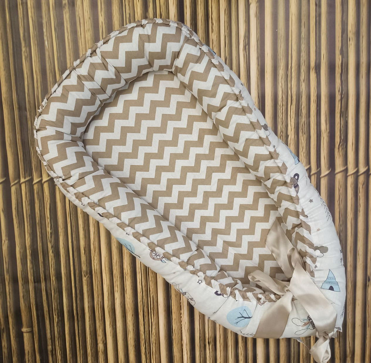 Гнездышко - кокон (бязь + синтепух) стандарт артикул анонс 6527_у3