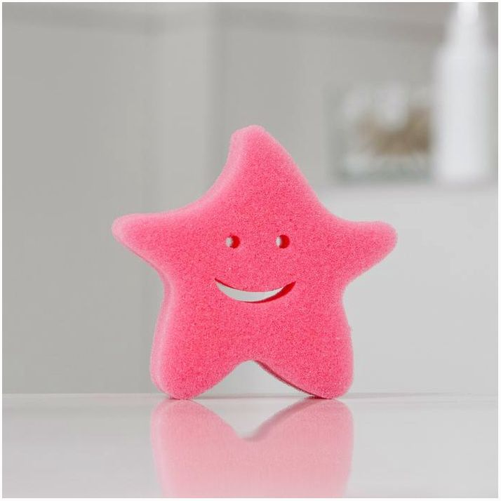 Губка для тела детская «Звездочка», 9?9 см, микс артикул анонс 7662716