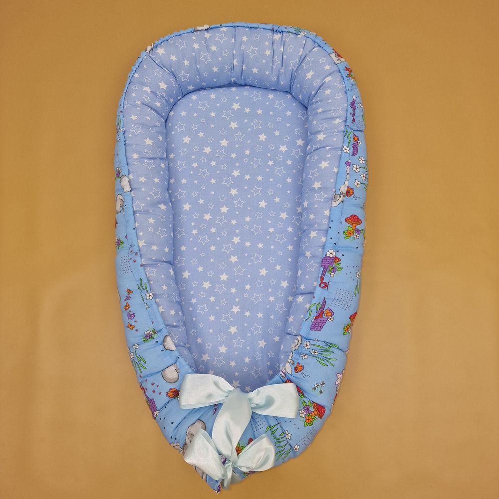 Картинка Гнездышко - кокон (бязь + синтепух) стандарт (№6527) цвета в ассортименте от магазина Мир детей Товары для Новорожденных