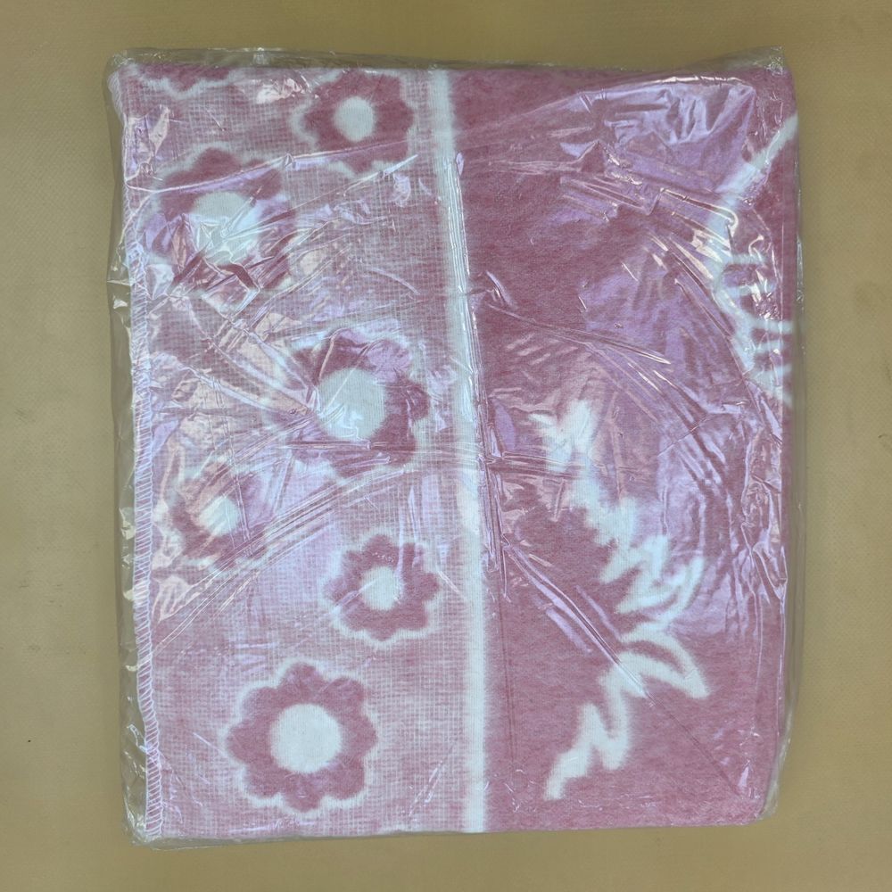 Одеяло байковое (90% - хлопок, 10% - вискоза, рисунок, оверлок) артикул анонс 571ЕТЖ