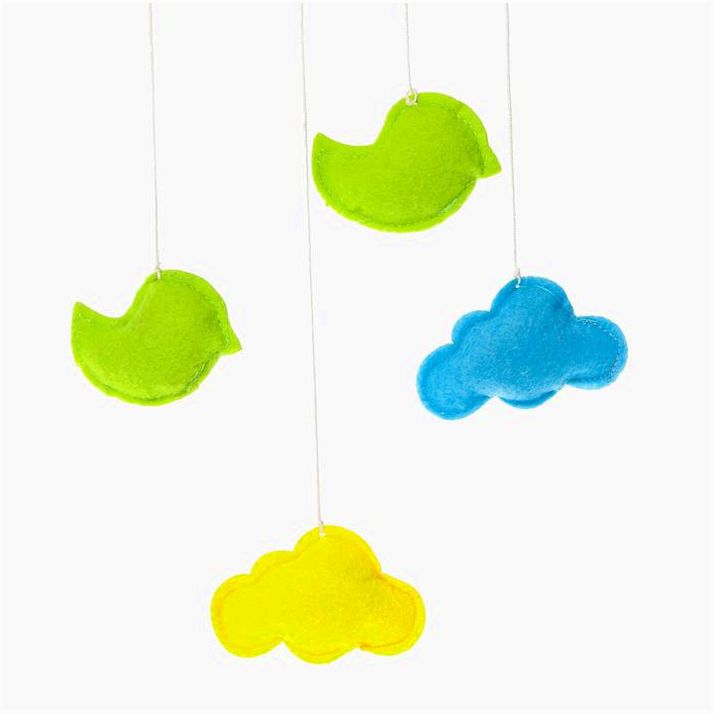 № 3739698 Подвеска с мягкими игрушками «Птичка», без кронштейна