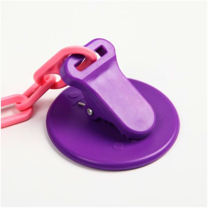 № 1481283 Соска-пустышка латексная классическая с кольцом «Я самая модная», на цепочке с прищепкой, от 0 мес.