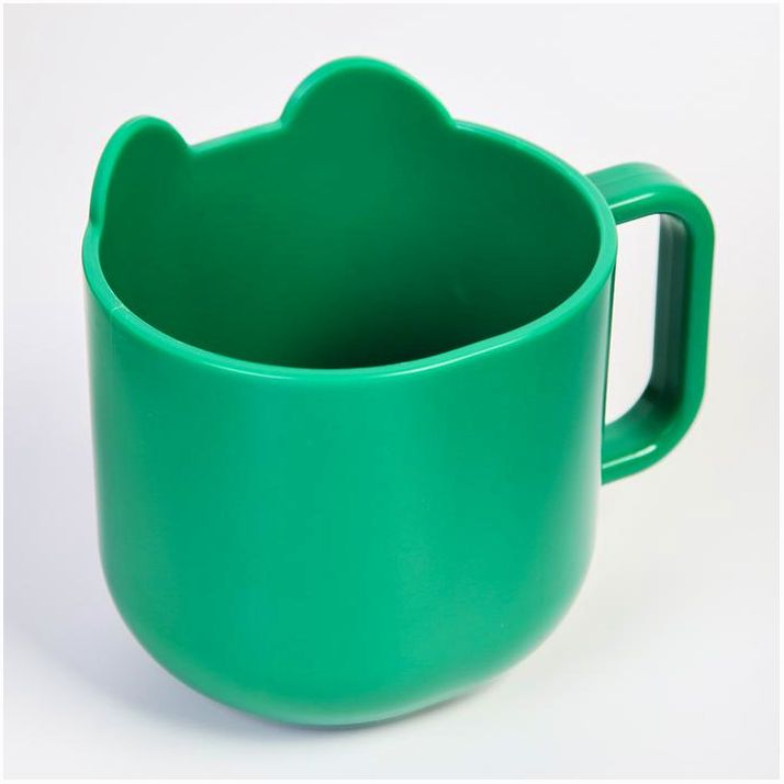 Картинка Кружка детская 260 мл., «Лягушка», цвет зеленый (№4591081) от магазина Мир детей Товары для Новорожденных