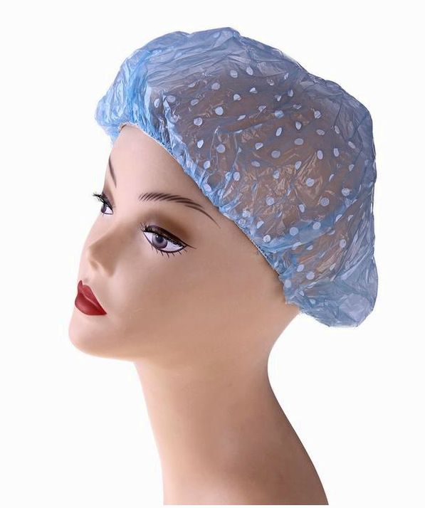 Набор шапочек для душа Доляна, 3 шт, полиэтилен, цвет МИКС артикул анонс 578060