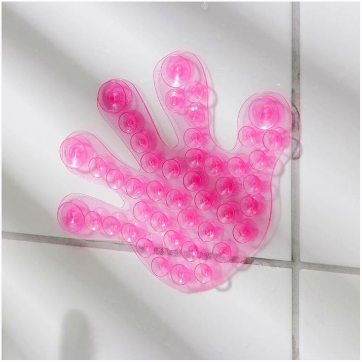 № 648283 Мини - коврик детский в ванну «Рука», 13?11 см, цвет МИКС