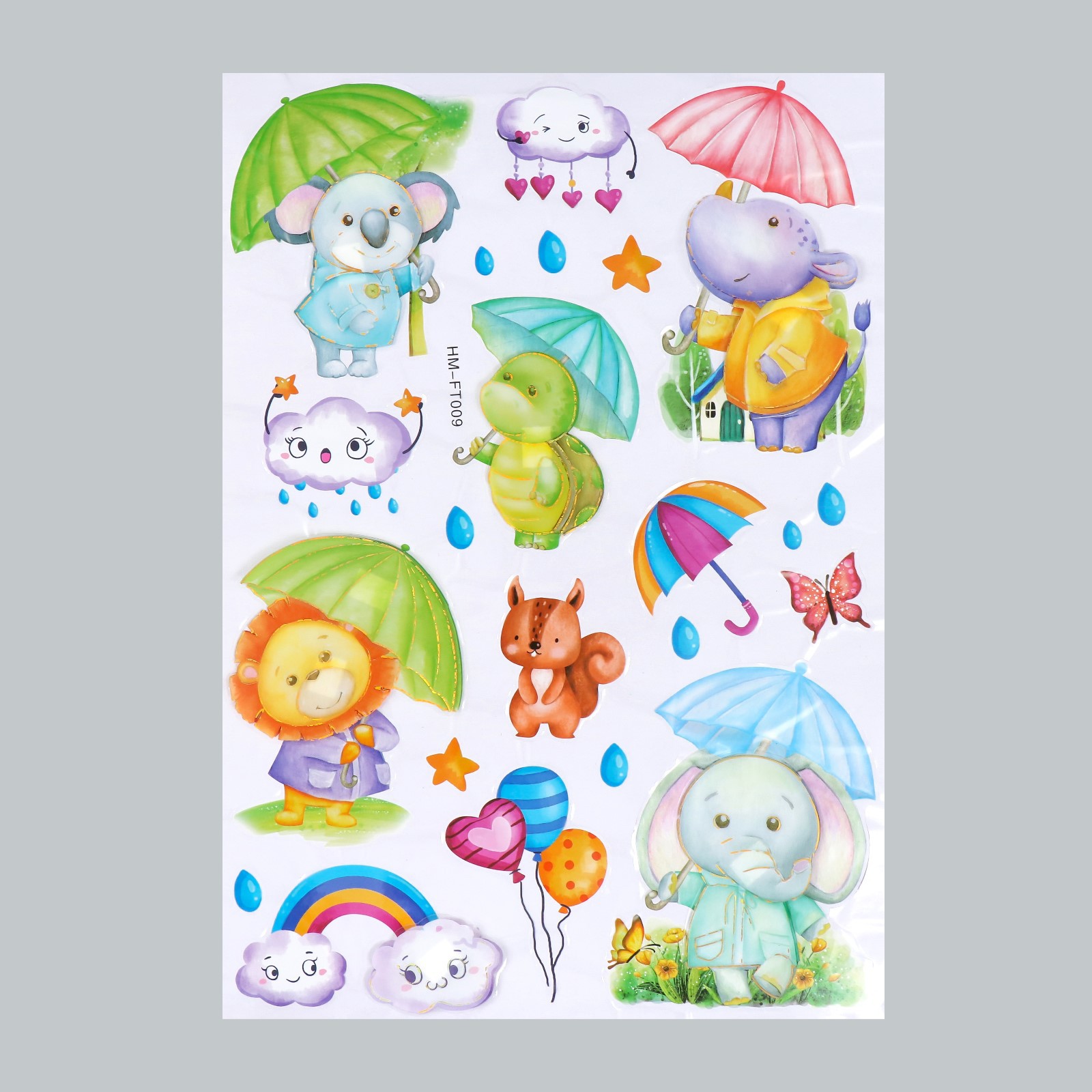 Наклейка пластик многослойная 