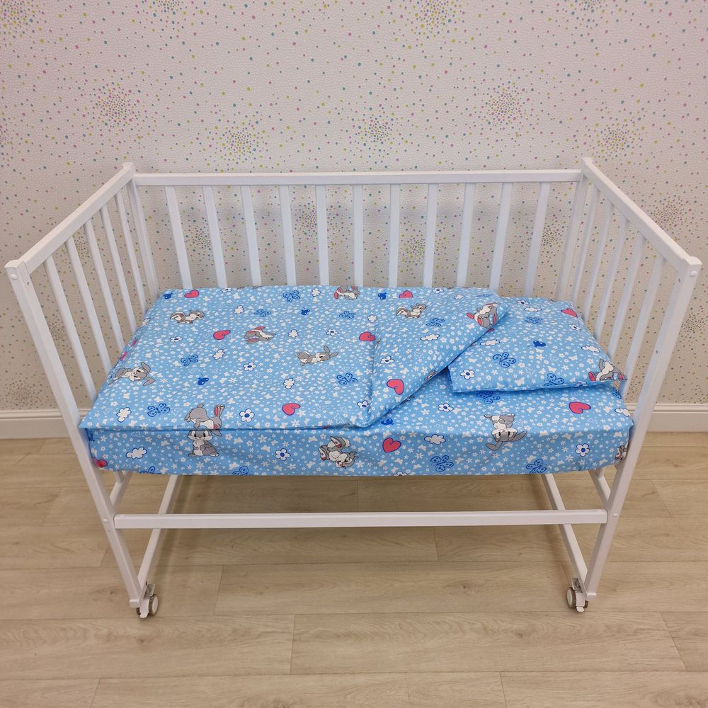 КПБ (пододеяльник + простыня + наволочка (отделка, бязь) артикул анонс 1119-2