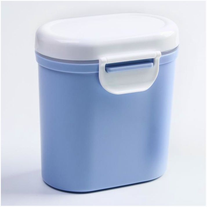 Картинка Контейнер для хранения детского питания, с ложкой, цвет МИКС (№4591159) от магазина Мир детей Товары для Новорожденных