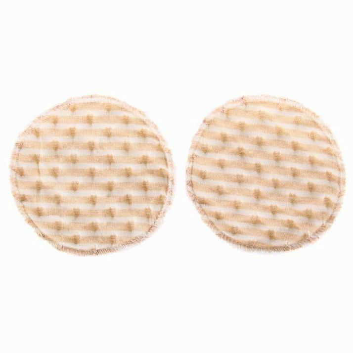 Картинка Набор многоразовых вкладышей для бюстгальтера, 4 шт., цвет бежевый (№7569749) от магазина Мир детей Товары для Новорожденных