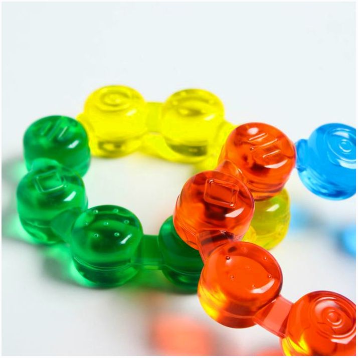 Картинка Прорезыватель охлаждающий «Кольцо», цвет МИКС, Крошка (№553307) от магазина Мир детей Товары для Новорожденных