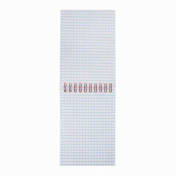 Картинка Блокнот А6, 80 листов в клетку на гребне "Красный. Неон", пластиковая обложка, блок офсет (№3554035) от магазина Мир детей Товары для Новорожденных