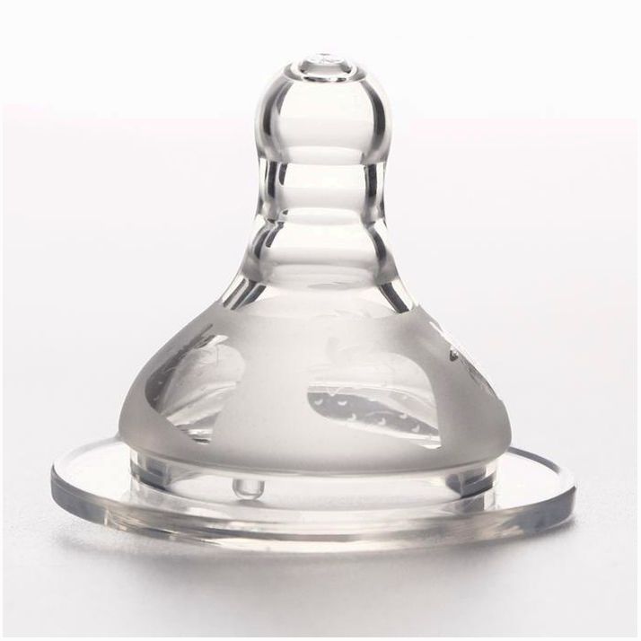 Соска для бутылочки, +6мес(Х)., быстрый поток, широкое горло 50мм. (фасовка по 20шт) артикул анонс 4018573