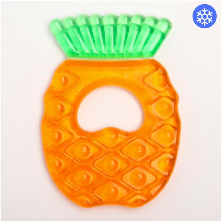 Прорезыватель охлаждающий «Ананас», Крошка Я артикул анонс 3791270