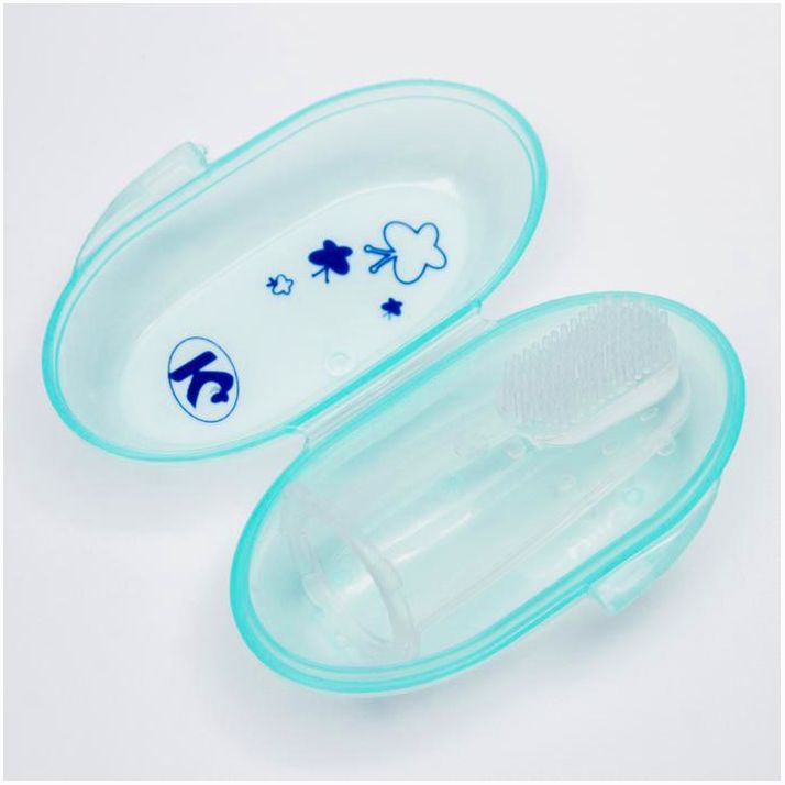 № 3036287 Зубная щётка детская «Силиконовая на палец», от 4 мес.