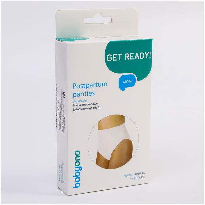 Трусы послеродовые, одноразовые, 5 шт., размер XL артикул анонс 3697028