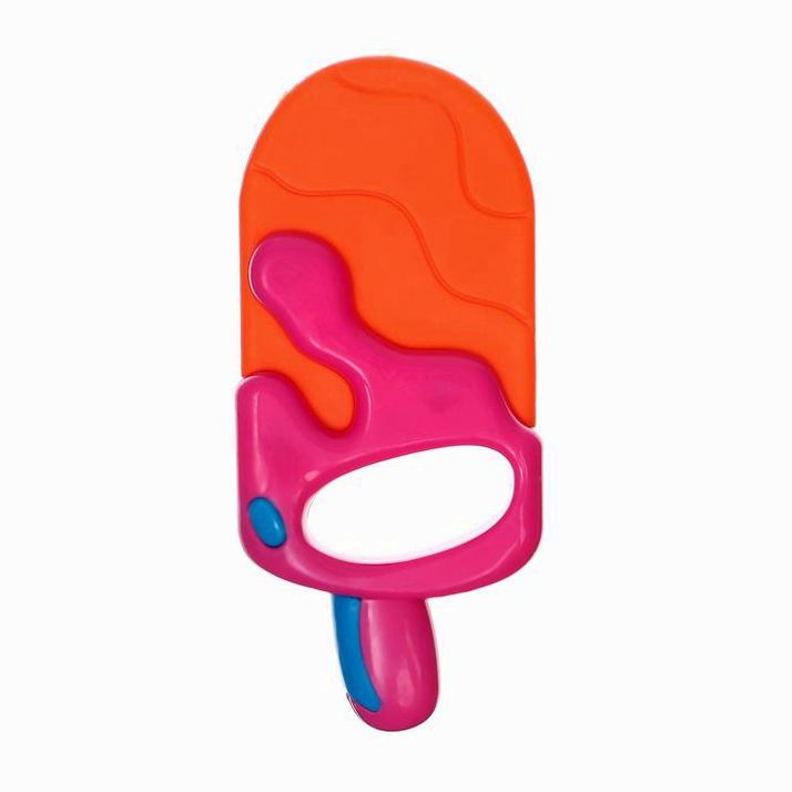 Картинка Набор погремушек «Зебра и Эскимо», 2 шт, Крошка (№142436) от магазина Мир детей Товары для Новорожденных