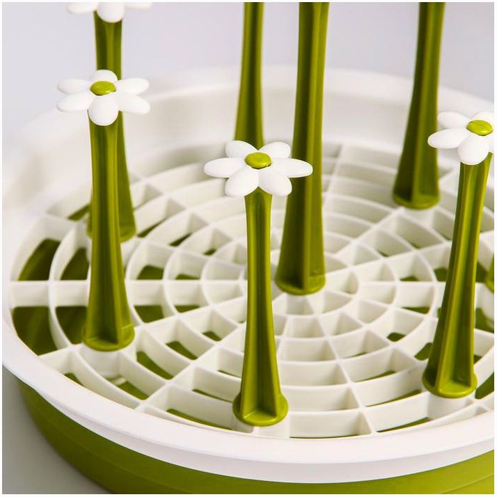 Картинка Сушилка для 8 детских бутылочек, цвета МИКС (№1603729) от магазина Мир детей Товары для Новорожденных