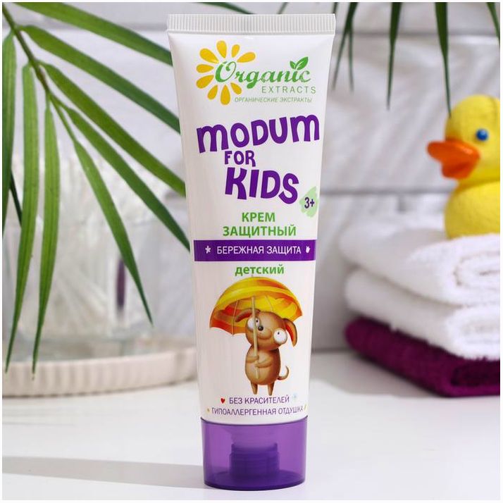 Крем защитный Modum for Kids бережная защита детский, 75 г артикул анонс 7858511