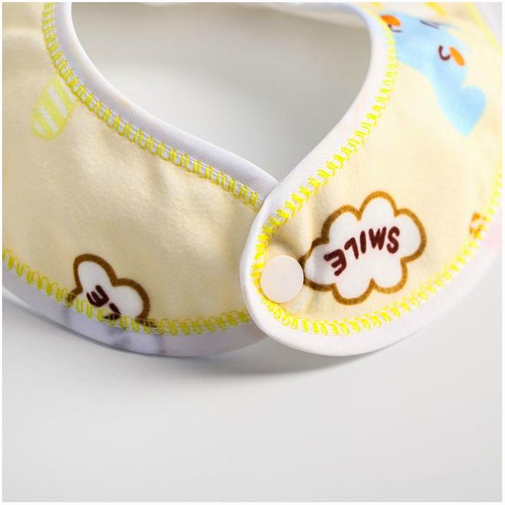 Картинка Нагрудник/слюнявчик для кормления на кнопке, МИКС (№2849342) от магазина Мир детей Товары для Новорожденных