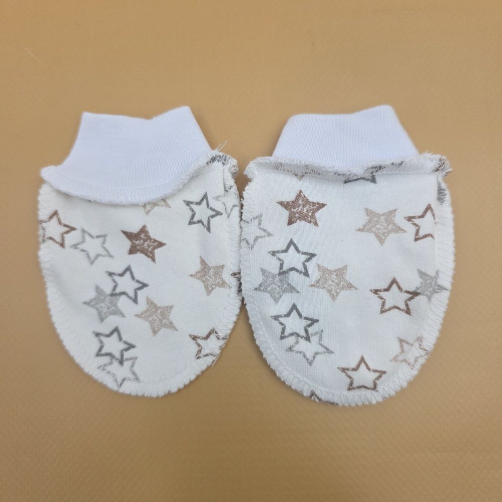 Рукавички №1 (интерлок, на рибане, швы наружу) артикул анонс 18101МД