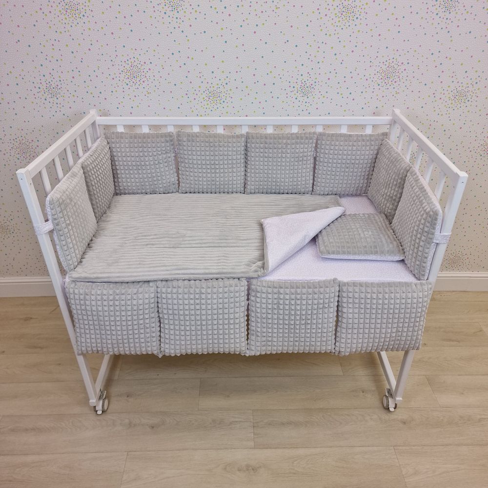 КПБ 16 пр (борт + пододеяльник + одеяло + подушка + простынь + (плюш/бязь) 12кв артикул анонс 1153-0-1бб_12