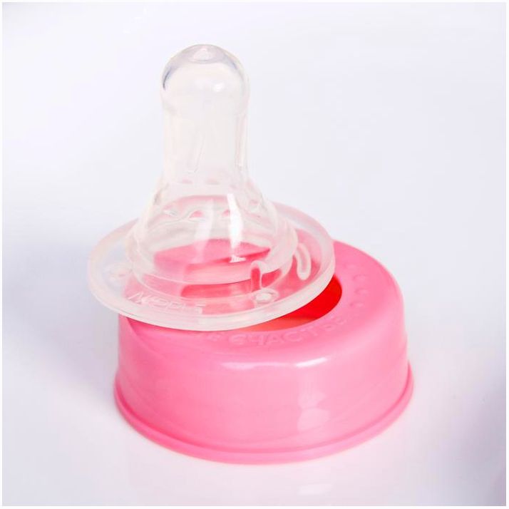 Картинка Набор «Наша принцесса»: бутылочка 150 мл, от 0 мес. + нагрудник непромокаемый из махры (№3654370) от магазина Мир детей Товары для Новорожденных