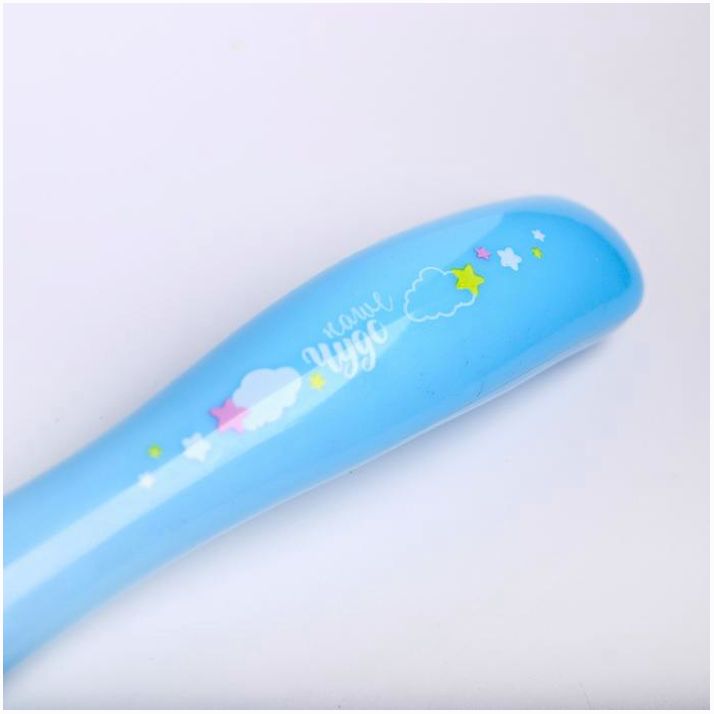 Картинка Детская силиконовая ложка «Наше чудо» (№4994090) от магазина Мир детей Товары для Новорожденных