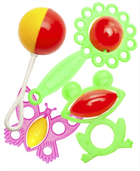 Погремушки в наборе 