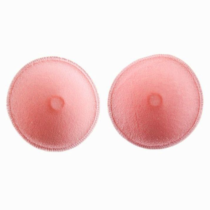 Картинка Набор многоразовых вкладышей для бюстгальтера, 4 шт., цвет розовый (№7569752) от магазина Мир детей Товары для Новорожденных