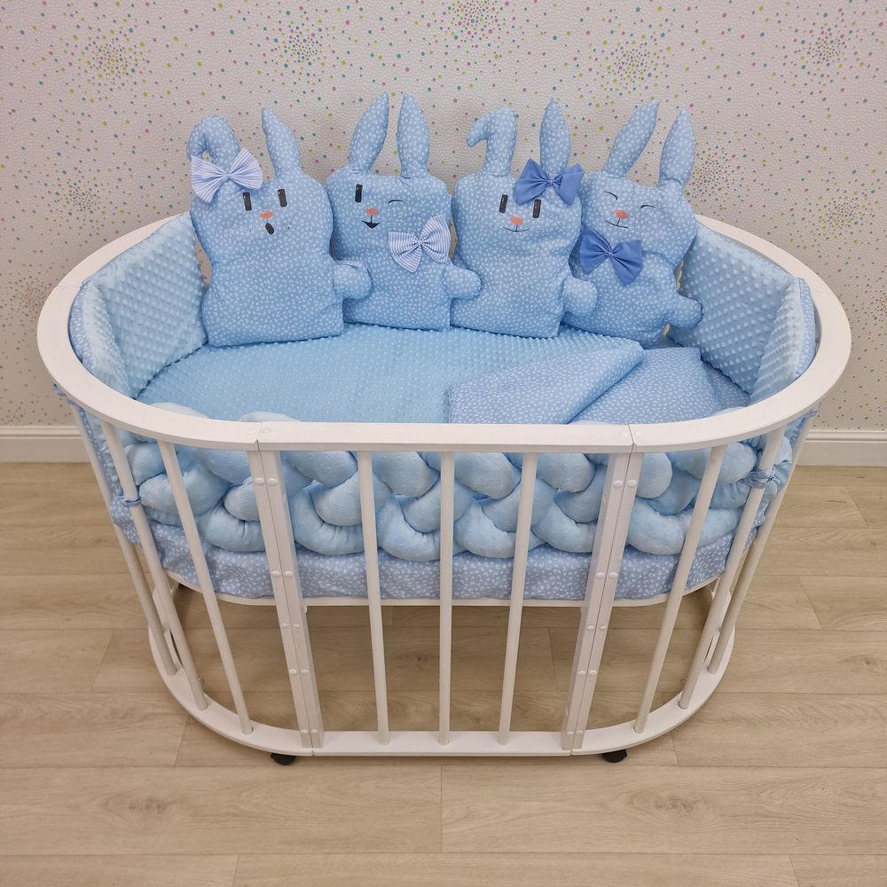 КПБ 16 пр (борт + пододеяльник + одеяло + наволочка + подушка + простынь (плюш/бязь) артикул анонс 1178-0-1бб_04